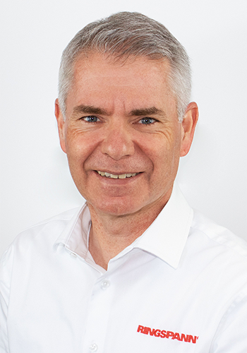 Volker Schlautmann, Leiter des Kundenteams Spannzeuge/ Welle-Nabe-Verbindungen bei RINGSPANN