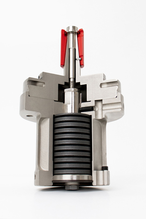 BKDW clamping tool series work with the same spring force actuators
